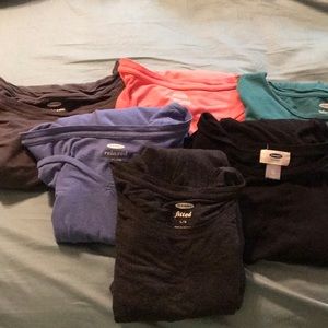 Set of 6 long sleeve old navy T-shirts